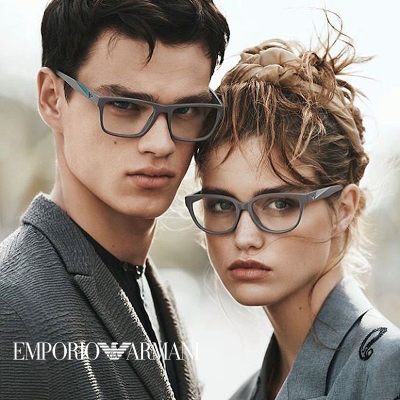 emporio armani eyewear, spectacles V's contact lenses, Oodo™