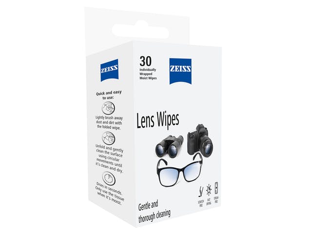 Zeiss Lens Wipes, looking after lenses, Oodo™